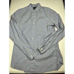 Bonobos Mens Button Down Cotton Casual Dress Shirt Size L Long